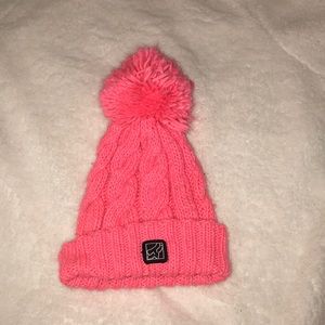 Pink Fox beanie